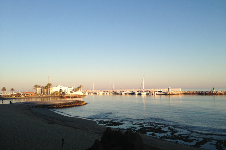Views on coastal walk Marbella to Puerto Banus